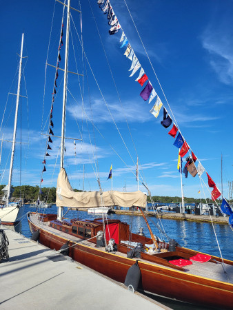 20250701. Vackra flaggspel efter målgång